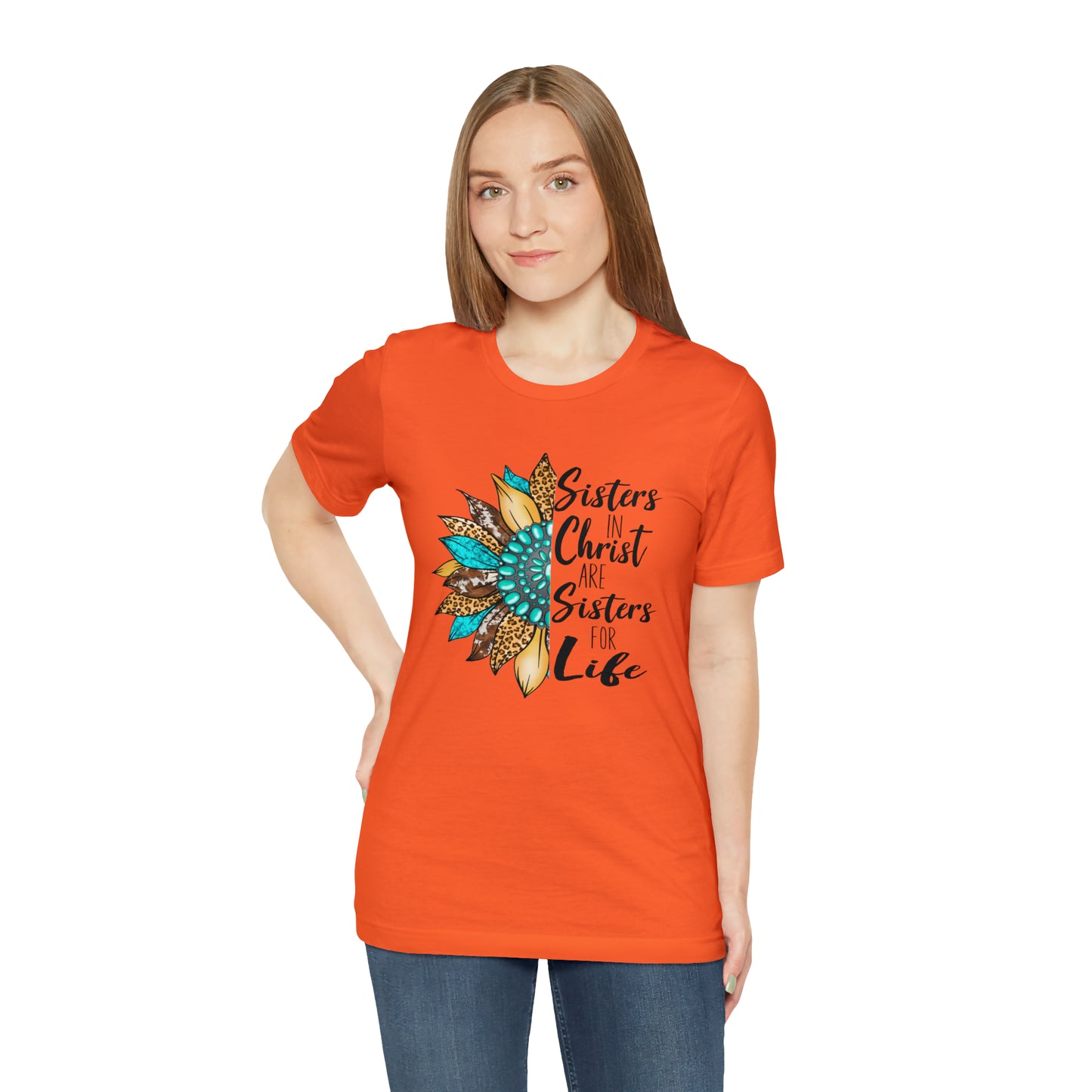 Sister in Christ Unisex Jersey Short Sleeve Tee