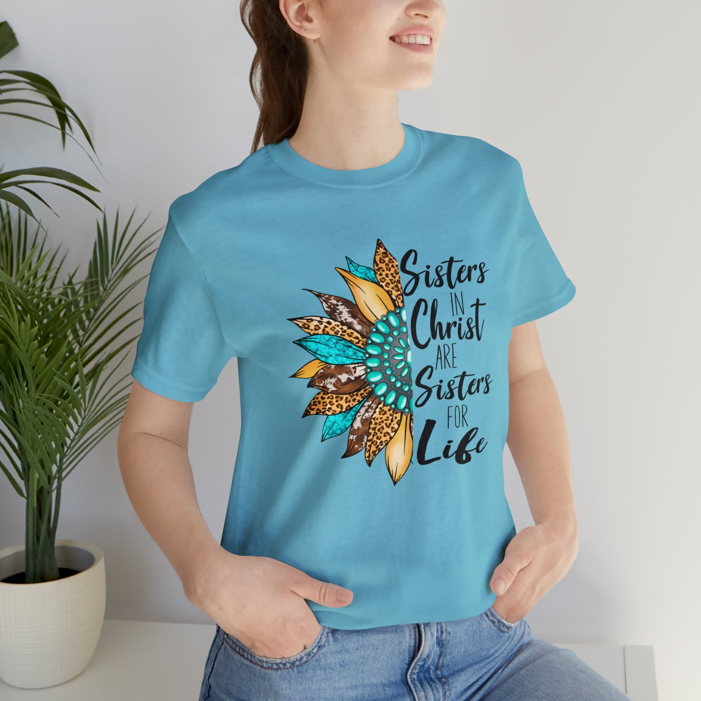 Sister in Christ Unisex Jersey Short Sleeve Tee