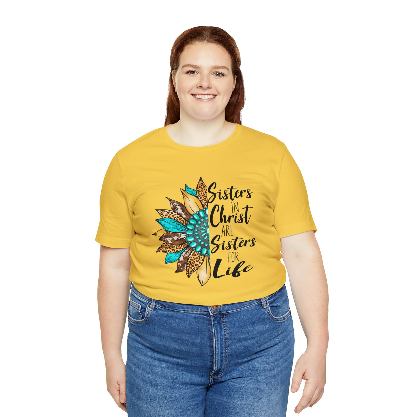 Sister in Christ Unisex Jersey Short Sleeve Tee