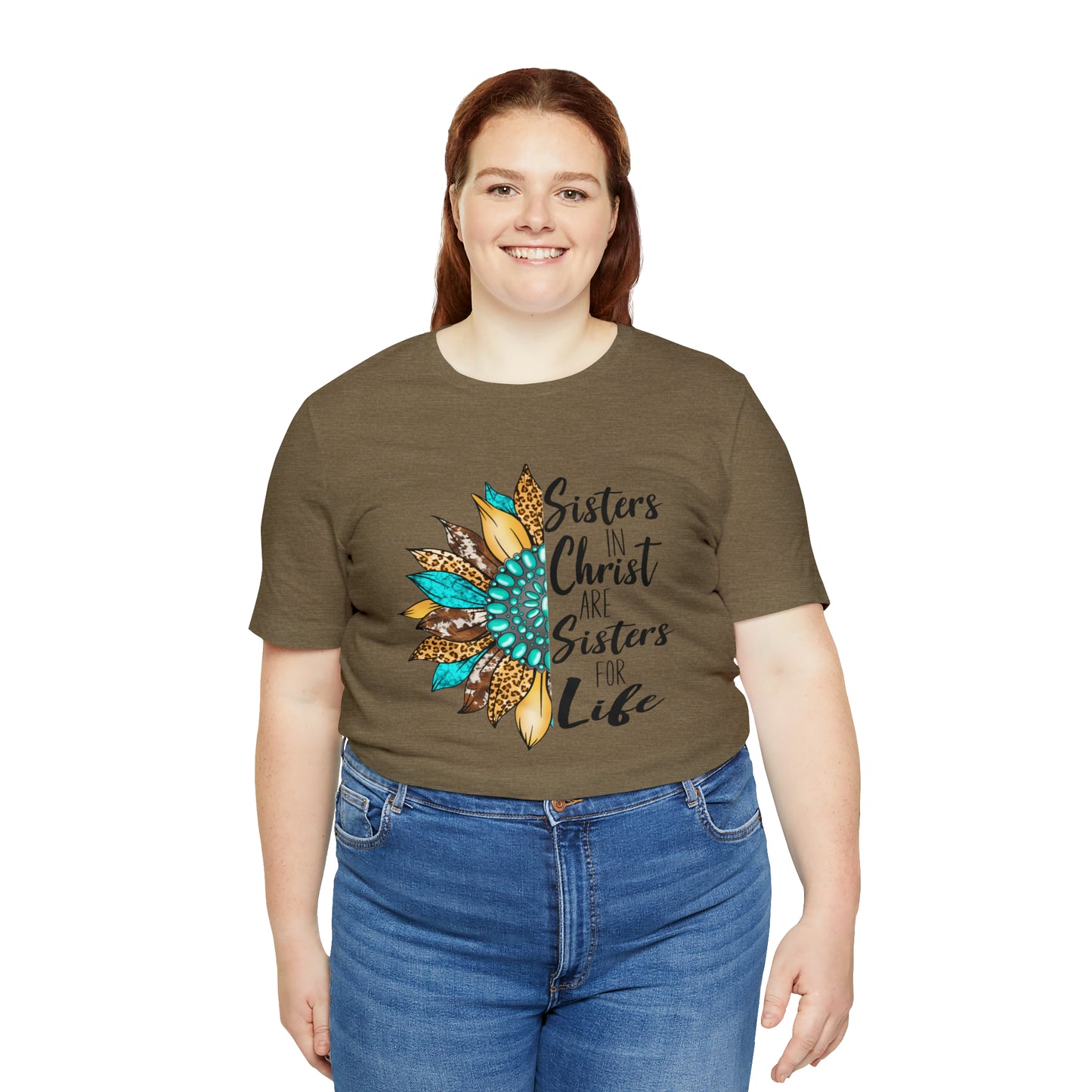 Sister in Christ Unisex Jersey Short Sleeve Tee