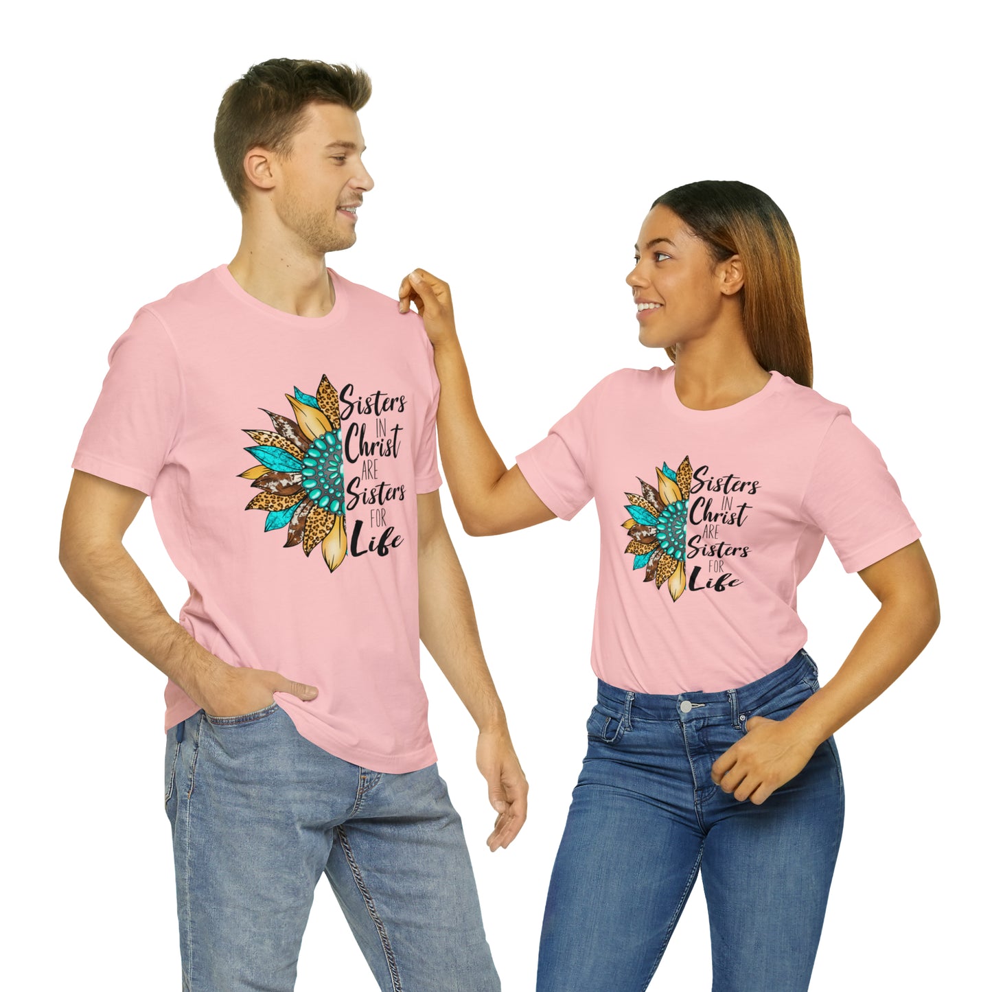 Sister in Christ Unisex Jersey Short Sleeve Tee