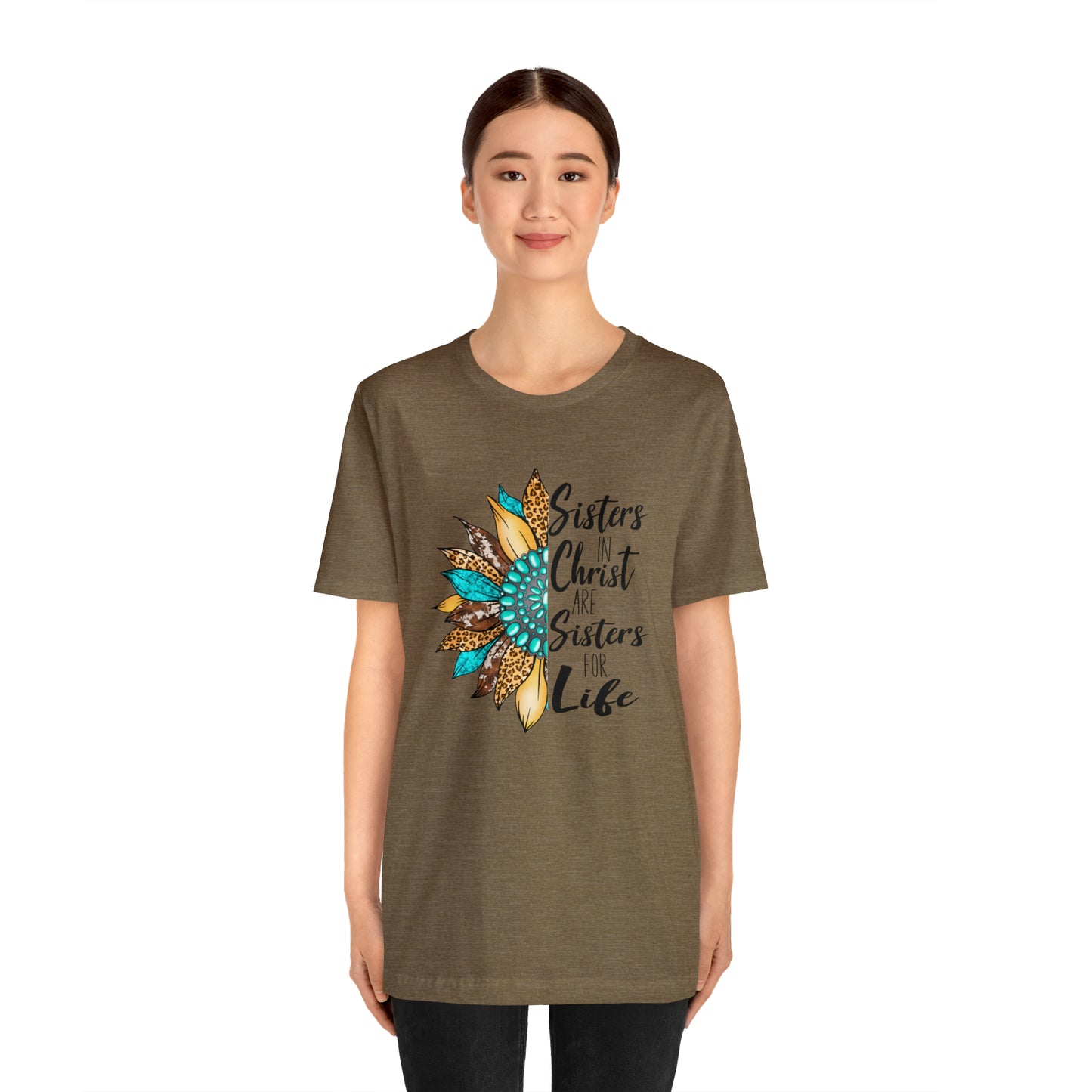 Sister in Christ Unisex Jersey Short Sleeve Tee