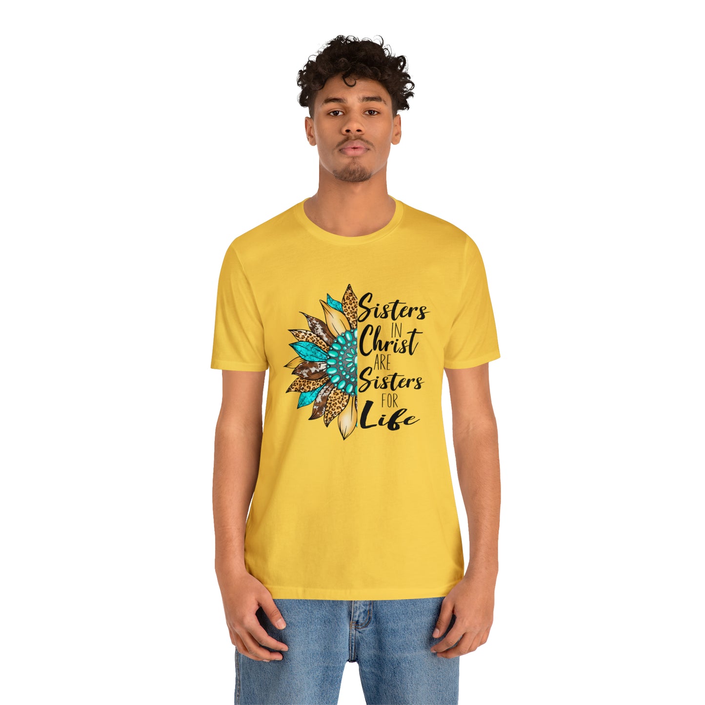Sister in Christ Unisex Jersey Short Sleeve Tee