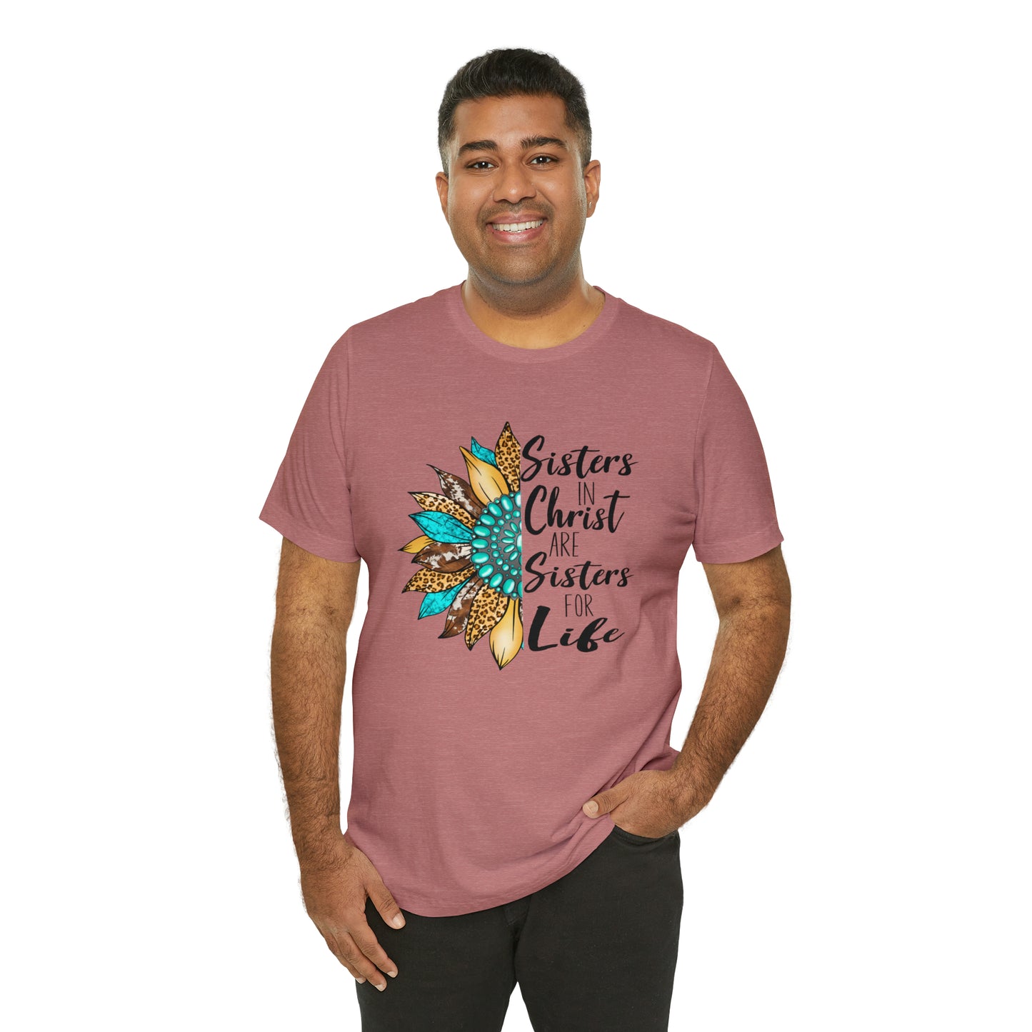 Sister in Christ Unisex Jersey Short Sleeve Tee