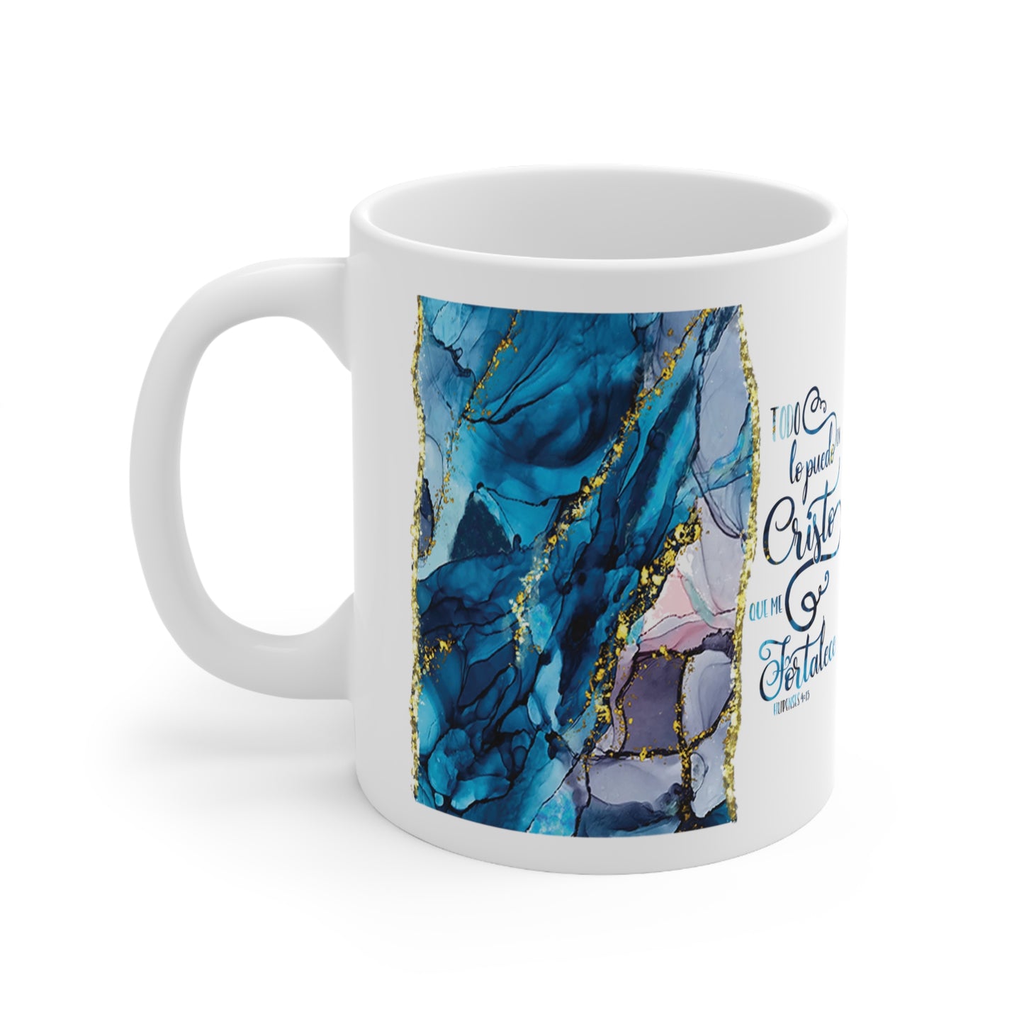 Todo lo puedo en Cristo Ceramic Mug 11oz