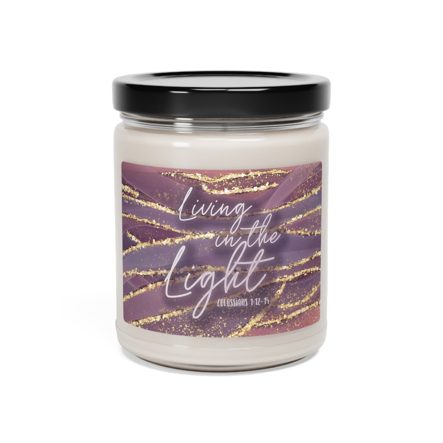 Living in the light Scented Soy Candle, 9oz