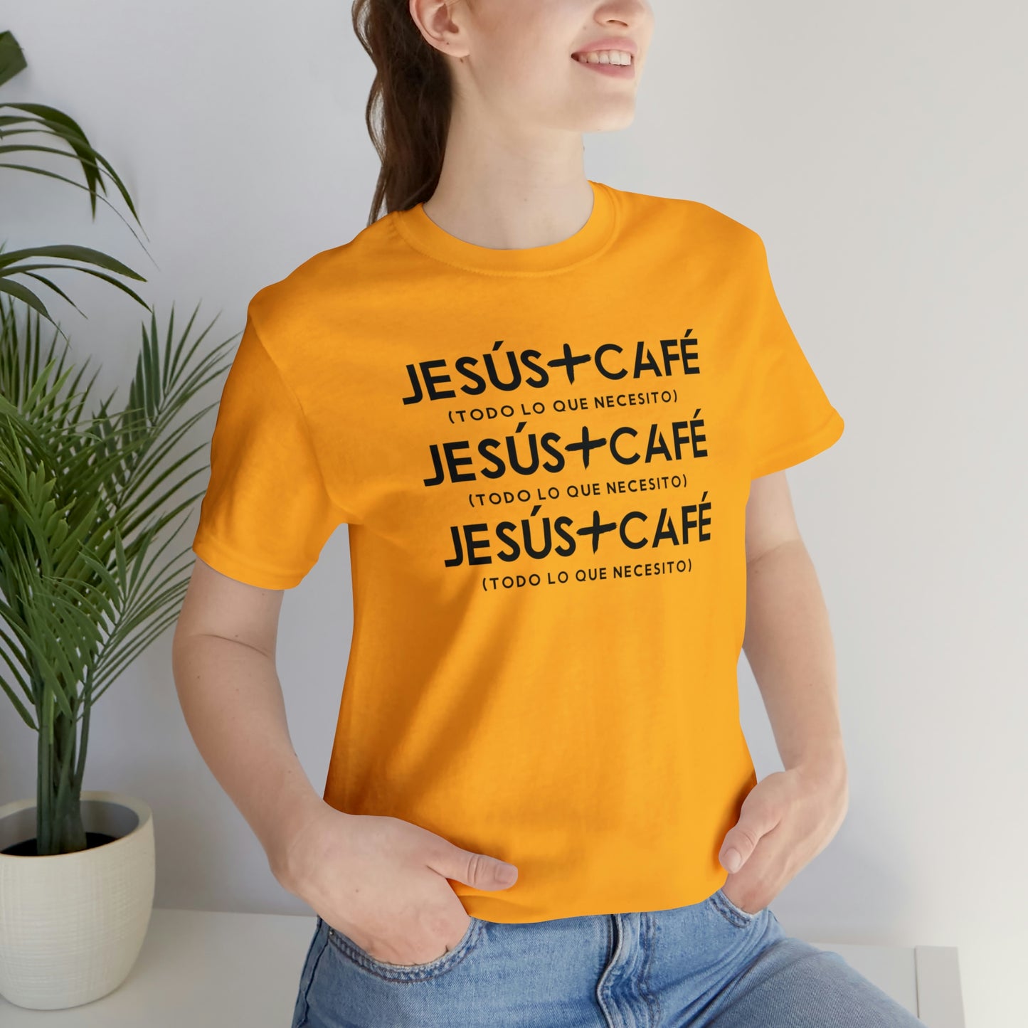 Jesus + Cafe es todo lo que necesito Tee
