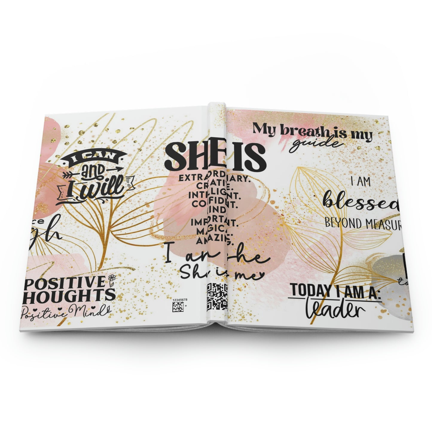 She is Extraordinary Hardcover Journal Matte