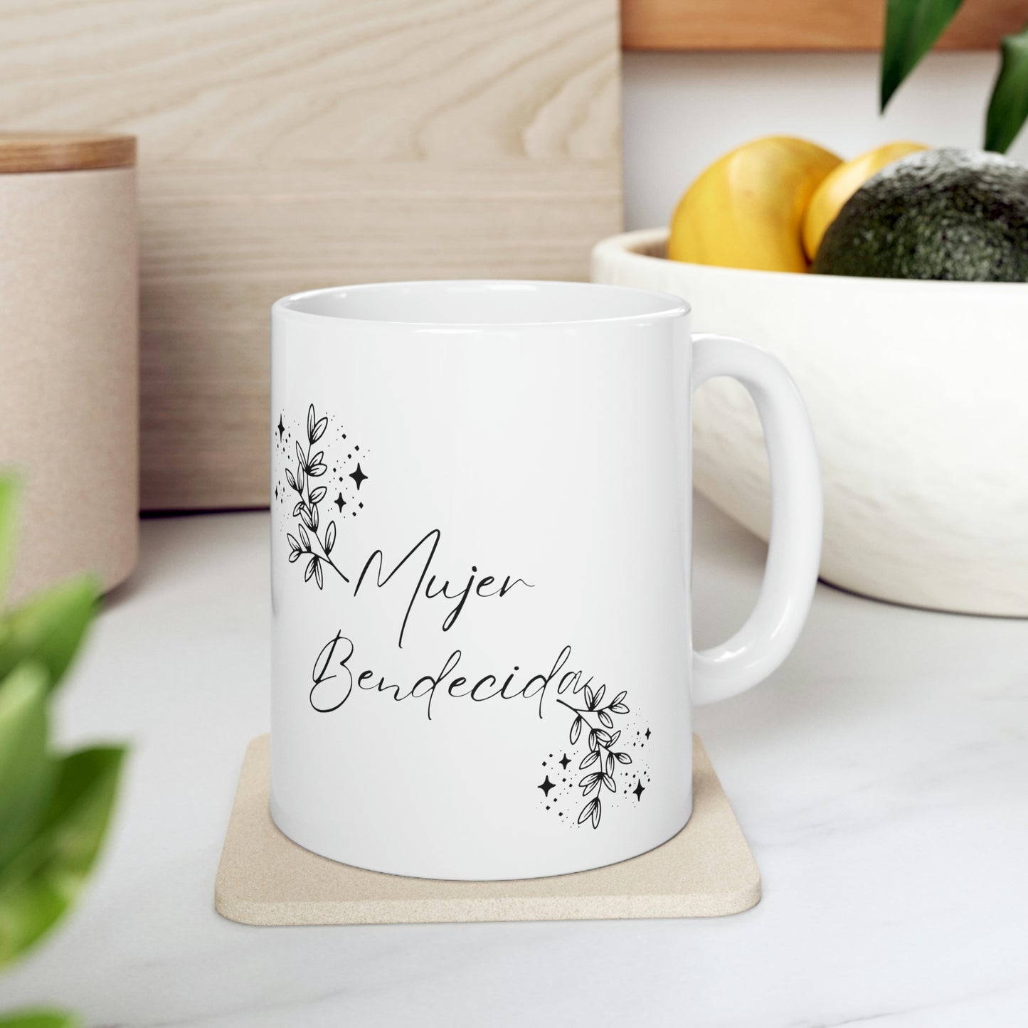 Mujer Bendecida Ceramic Mug 11oz