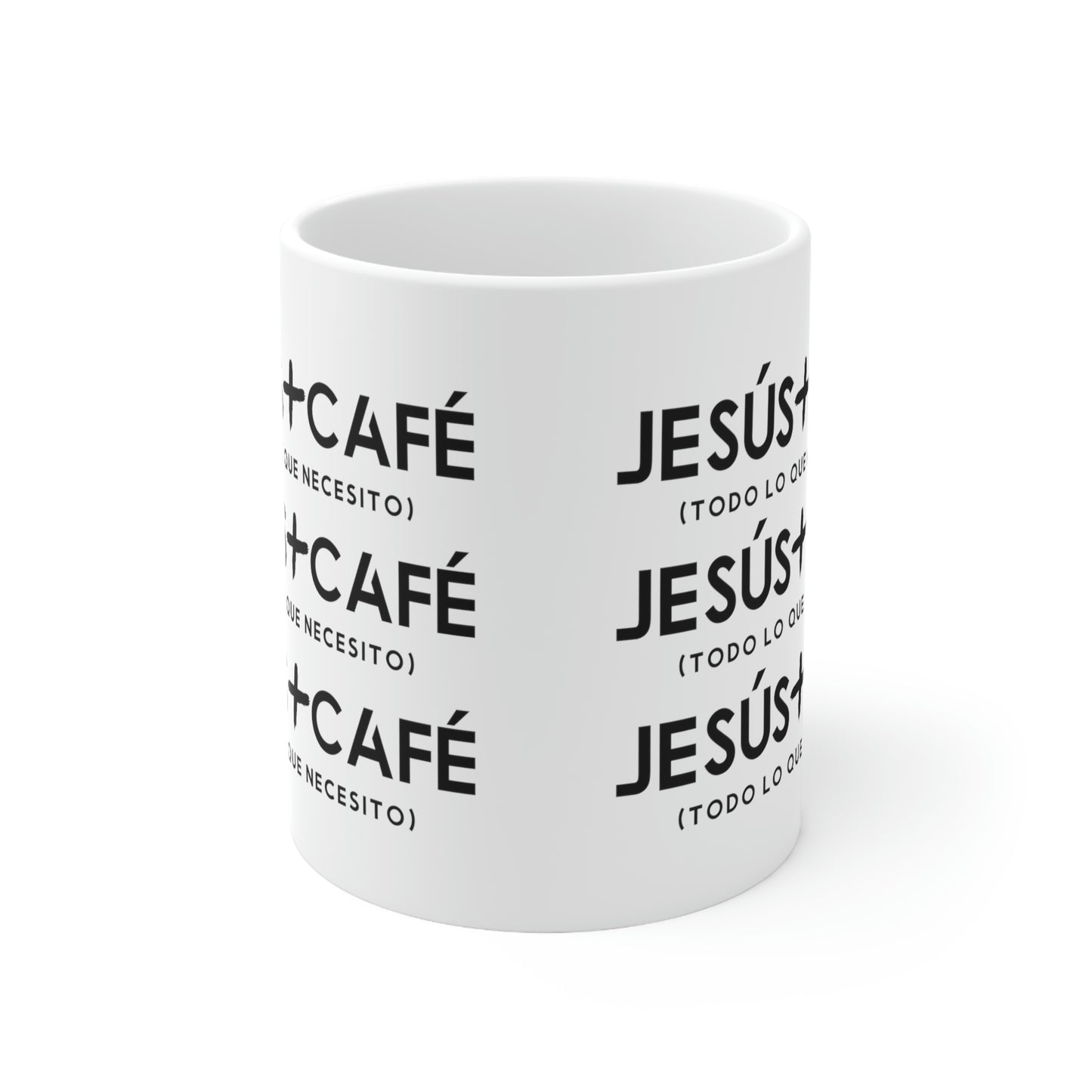 Jesús más Café Mug 11oz