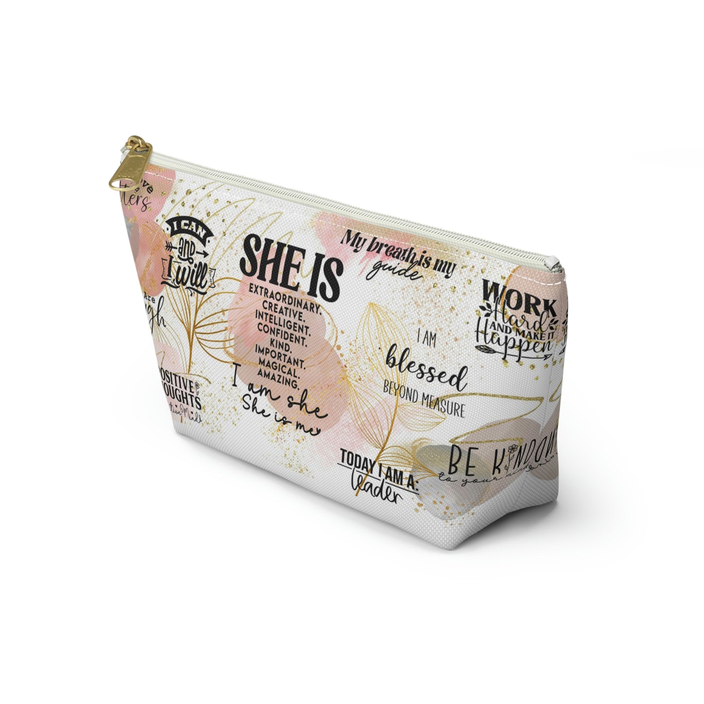 She is Extraordinary Accessory Pouch w T-bottom