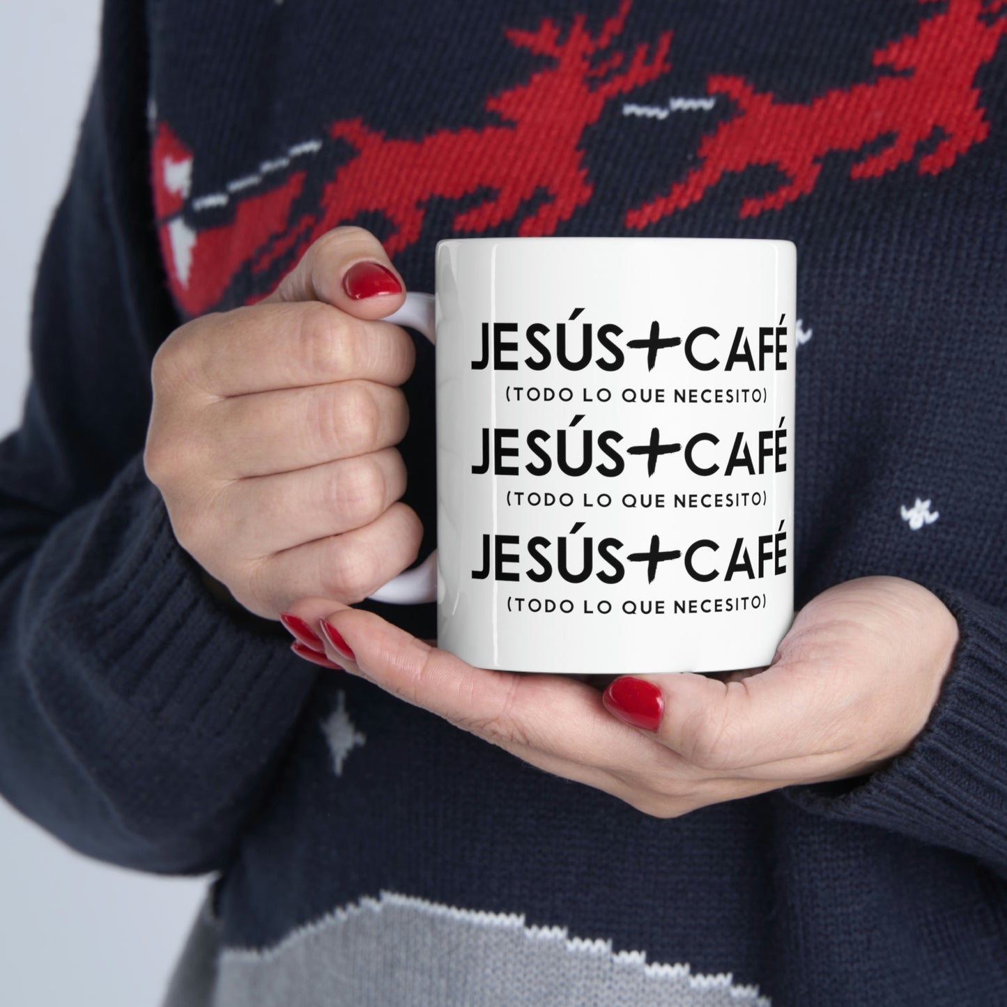 Jesús más Café Mug 11oz