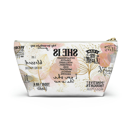 She is Extraordinary Accessory Pouch w T-bottom