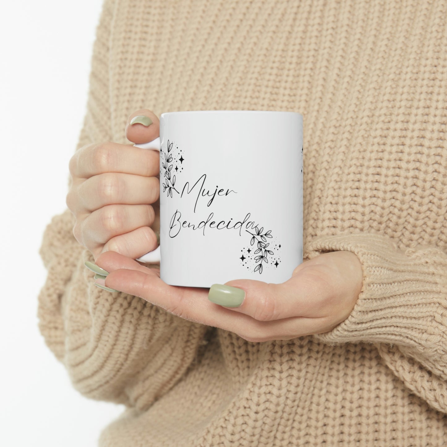 Mujer Bendecida Ceramic Mug 11oz