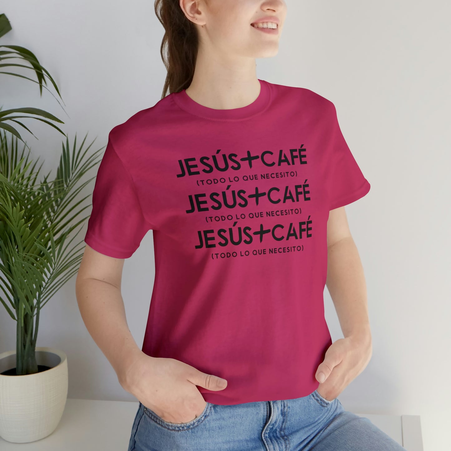 Jesus + Cafe es todo lo que necesito Tee