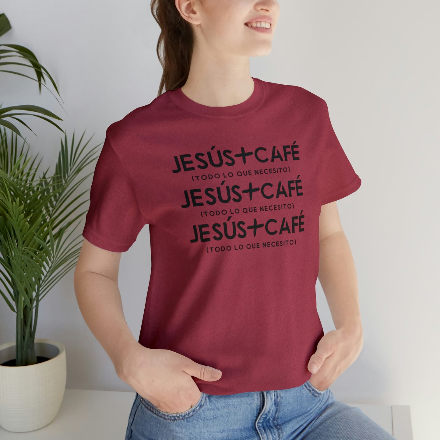 Jesus + Cafe es todo lo que necesito Tee