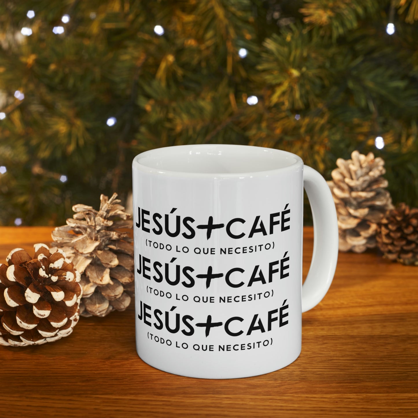Jesús más Café Mug 11oz