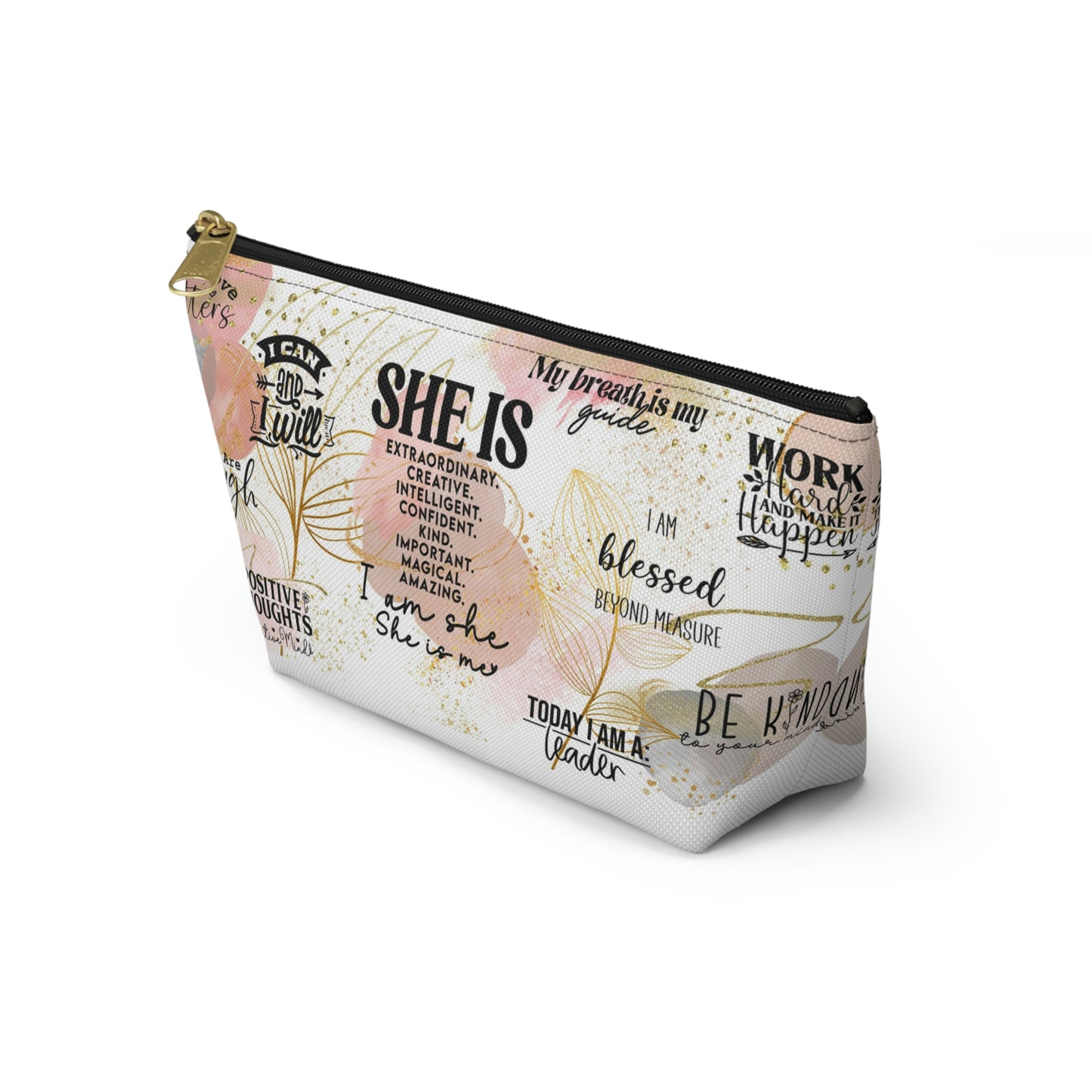 She is Extraordinary Accessory Pouch w T-bottom