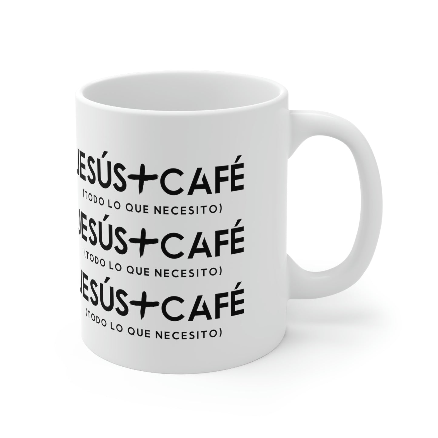 Jesús más Café Mug 11oz